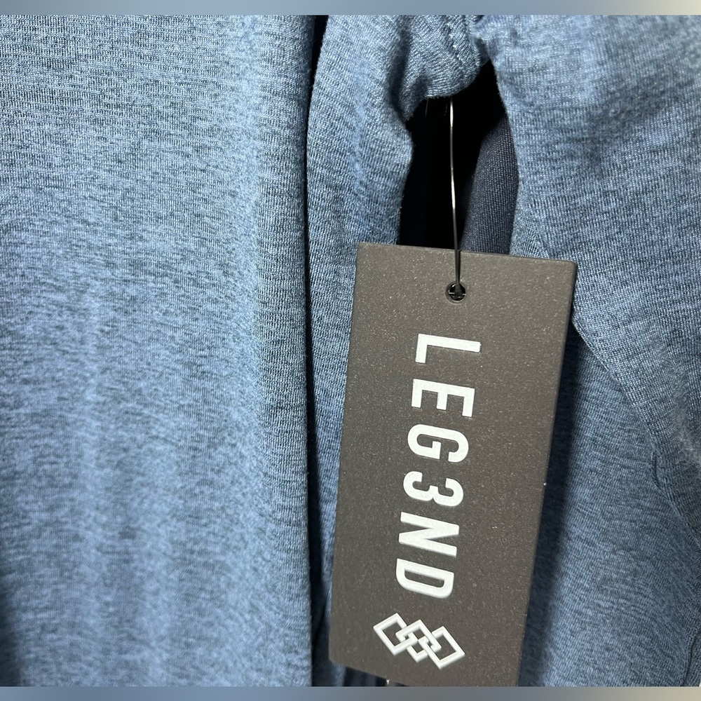 LEG3ND Super Soft Light Weight Stretch Moisture Wicking Long Sleeve 2pc set tees - Picture 7 of 9